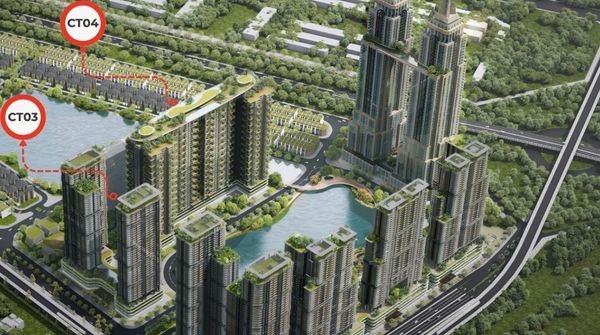 Tiến độ xây dựng các tòa Chung cư Hateco Đông Anh của chủ đầu tư Hateco Group